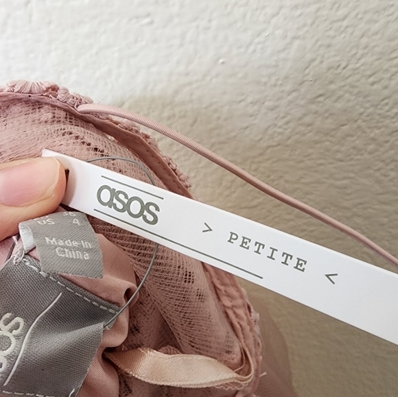 ASOS Pink Ninja Mini Ballerina Dress 4P NWT - Picture 7 of 7